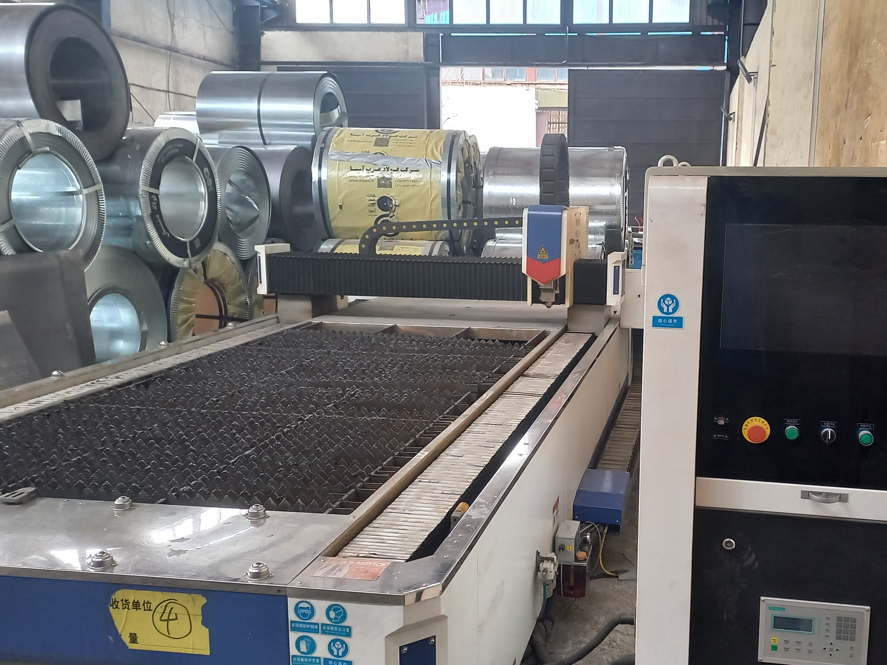 فروش دستگاه لیزر آلومنیوم